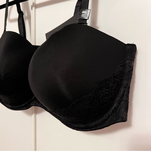 New Torrid Curves underwire Push Up Strapless Bra Size 44G Convertible 5 Ways - Picture 8 of 14